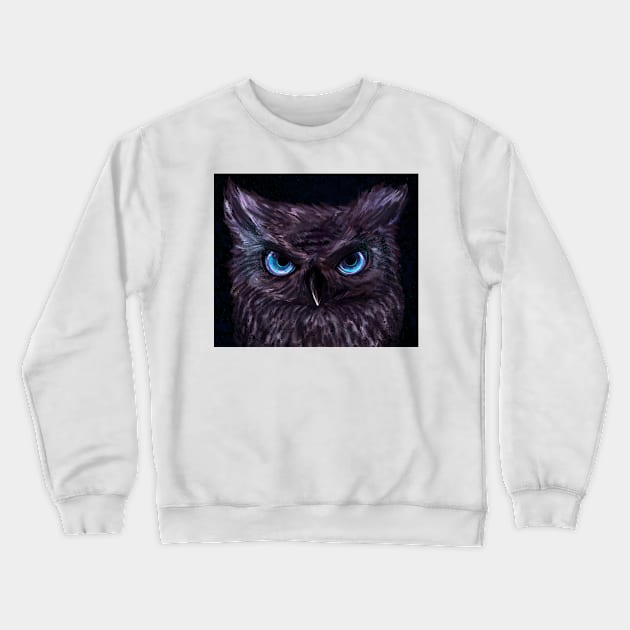 Night owl Crewneck Sweatshirt by daghlashassan